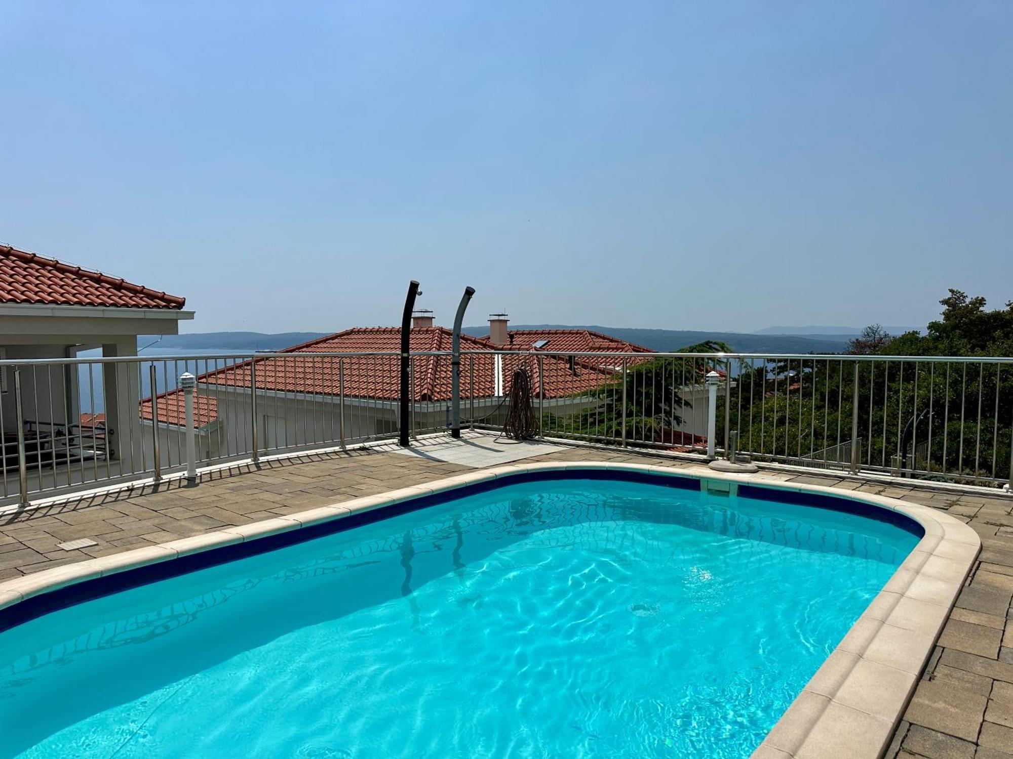 The View Apartment With Pool - Crikvenica Εξωτερικό φωτογραφία